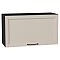 Шкаф верхний горизонтальный Сканди Cream Silkwood/Graphite 458*800*320