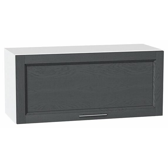 Шкаф верхний горизонтальный Сканди Graphite Softwood Белый 358*800*320