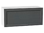 Шкаф верхний горизонтальный Сканди Graphite Softwood Белый 358*800*320