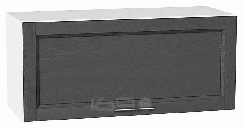 Шкаф верхний горизонтальный Сканди Graphite Softwood Белый 358*800*320