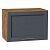 Шкаф верхний горизонтальный Сканди Graphite Softwood Дуб Вотан 358*500*320