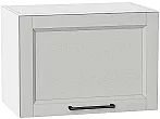 Шкаф верхний горизонтальный Сканди Grey Silkwood/Белый 358*500*320
