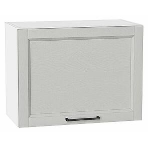 Шкаф верхний горизонтальный Сканди Grey Silkwood/Белый 458*600*320
