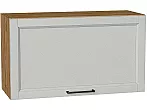 Шкаф верхний горизонтальный Сканди Grey Silkwood/Дуб Вотан 458*800*320