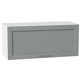 Шкаф верхний горизонтальный Сканди Grey Softwood Белый 358*800*320