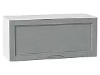 Шкаф верхний горизонтальный Сканди Grey Softwood Белый 358*800*320
