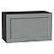 Шкаф верхний горизонтальный Сканди Grey Softwood Graphite 358*600*320 Шкаф верхний горизонтальный Сканди Grey Softwood Graphite 358*600*320