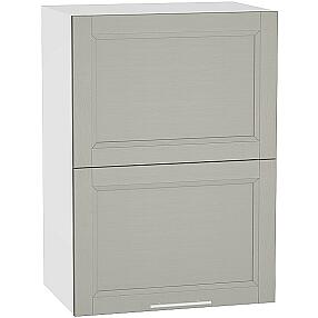 Шкаф верхний горизонтальный Сканди с подъемным механизмом ВГ 501 Grey Softwood-Белый