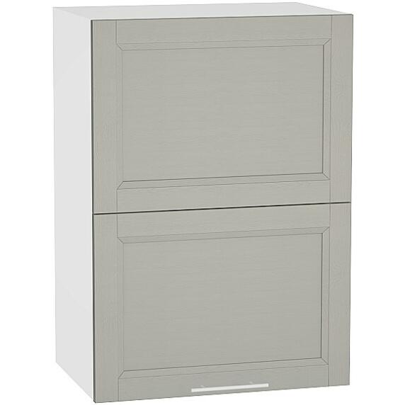 Шкаф верхний горизонтальный Сканди с подъемным механизмом ВГ 501 Grey Softwood-Белый