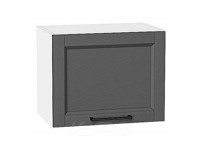 Шкаф верхний горизонтальный Сканди Stormy Silkwood/Белый 358*450*320