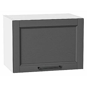 Шкаф верхний горизонтальный Сканди Stormy Silkwood/Белый 358*500*320