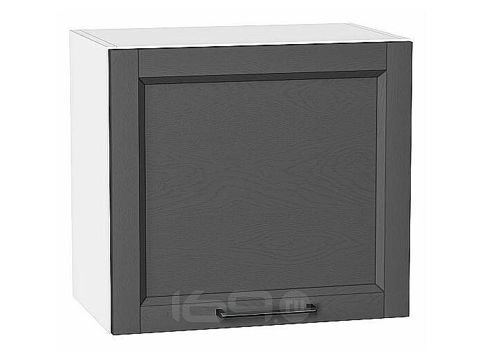 Шкаф верхний горизонтальный Сканди Stormy Silkwood/Белый 458*500*320