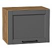Шкаф верхний горизонтальный Сканди Stormy Silkwood/Дуб Вотан 358*450*320