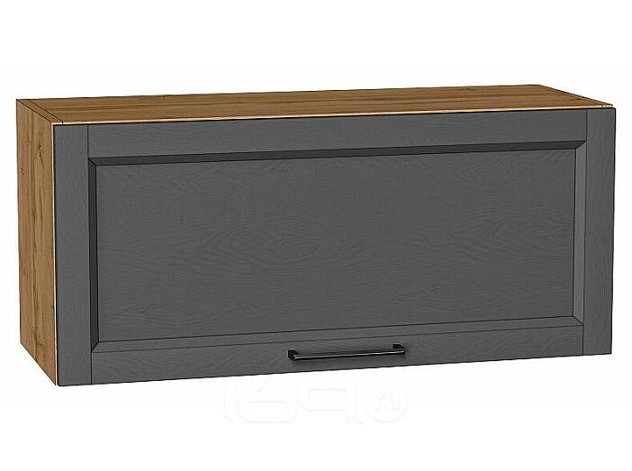 Шкаф верхний горизонтальный Сканди Stormy Silkwood/Дуб Вотан 358*800*320