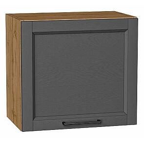 Шкаф верхний горизонтальный Сканди Stormy Silkwood/Дуб Вотан 458*500*320