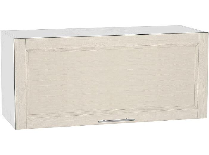 Шкаф верхний горизонтальный Сканди ВГ 800 Cappuccino Softwood-Белый