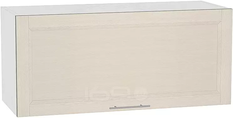 Шкаф верхний горизонтальный Сканди ВГ 800 Cappuccino Softwood-Белый