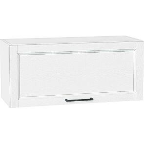 Шкаф верхний горизонтальный Сканди White Silkwood/Белый 358*800*320