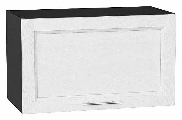 Шкаф верхний горизонтальный Сканди White Softwood Graphite