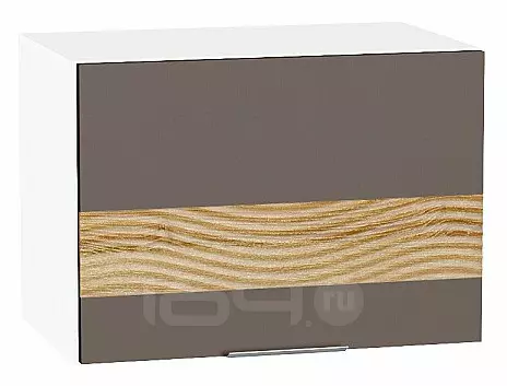 Шкаф верхний горизонтальный Терра D Смоки Софт Белый 358*500*318