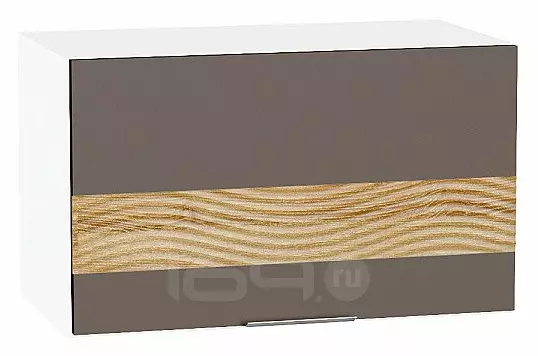 Шкаф верхний горизонтальный Терра D Смоки Софт Белый 358*600*318
