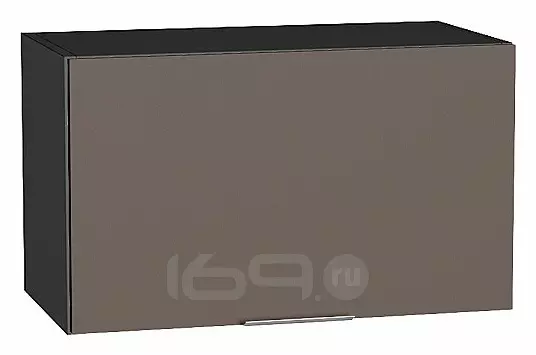 Шкаф верхний горизонтальный Терра Смоки Софт Graphite 358*600*318