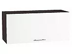 Шкаф верхний горизонтальный Валерия-М Белый глянец Graphite 358*800*318