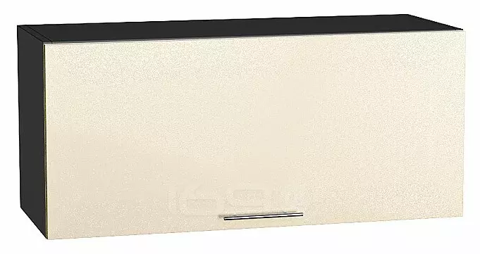 Шкаф верхний горизонтальный Валерия-М Бежевый металлик Graphite 358*800*318