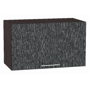 Шкаф верхний горизонтальный Валерия-М Черный металлик дождь Graphite 358*600*318