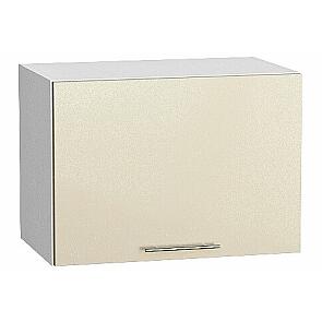 Шкаф верхний горизонтальный Валерия-М ВГ 500 Бежевый металлик-Белый