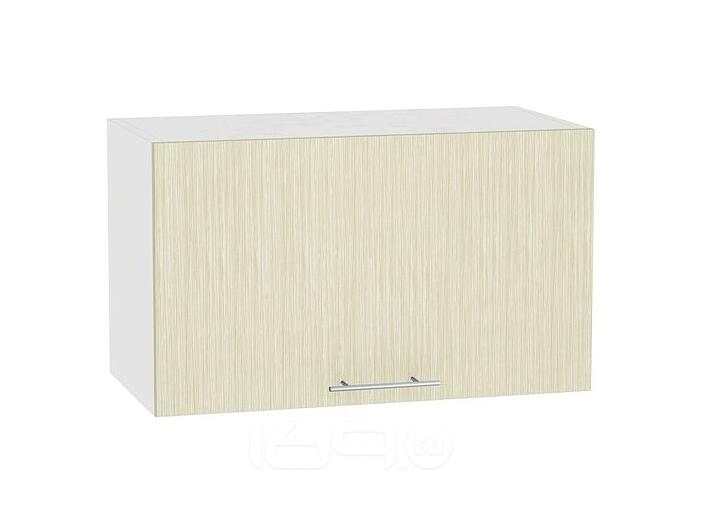 Шкаф верхний горизонтальный Валерия-М ВГ 600 Дуб беленый-Белый