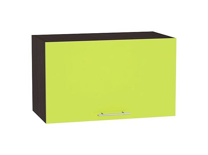 Шкаф верхний горизонтальный Валерия-М ВГ 600 Лайм глянец-Венге
