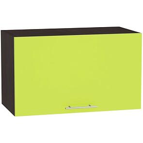 Шкаф верхний горизонтальный Валерия-М ВГ 600 Лайм глянец-Венге