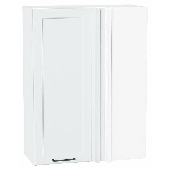 Шкаф верхний прямой угловой Барселона Белый Белый 920*700*351
