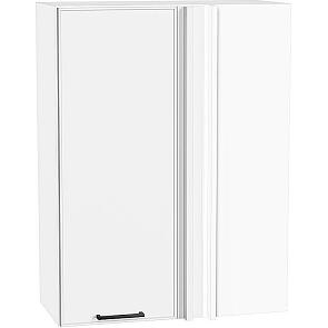 Шкаф верхний прямой угловой Эйр White Silk/Белый 920*700*345