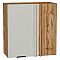 Шкаф верхний прямой угловой Евро Агат Дуб Вотан 716*700*345