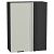 Шкаф верхний прямой угловой Евро Агат/Graphite 920*700*345