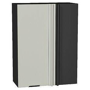 Шкаф верхний прямой угловой Евро Агат/Graphite 920*700*345