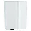 Шкаф верхний прямой угловой Евро Белый/Белый 920*700*345
