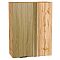 Шкаф верхний прямой угловой Евро Дуб песочный/Дуб Вотан 920*700*345