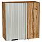 Шкаф верхний прямой угловой Евро Лайн Агат Дуб Вотан 716*700*345
