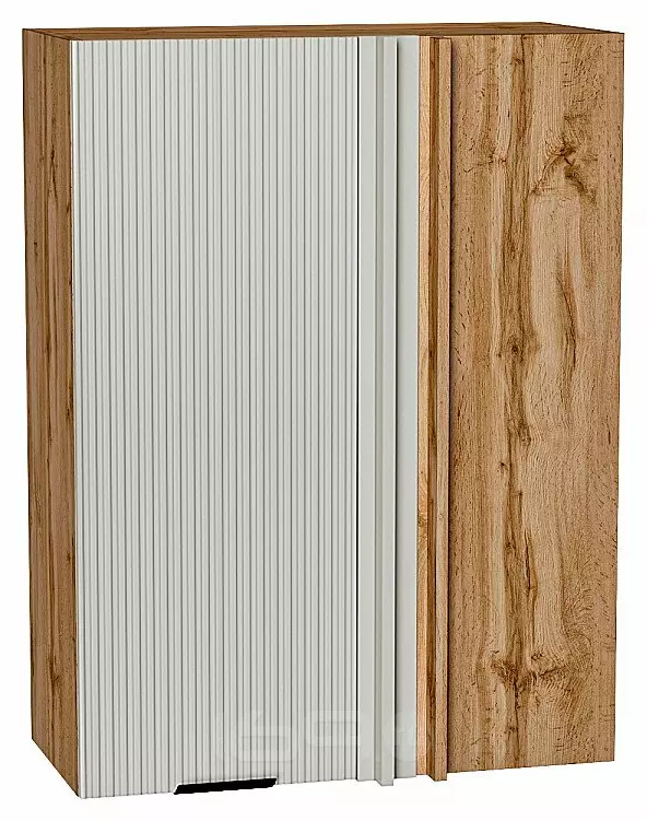 Шкаф верхний прямой угловой Евро Лайн Агат Дуб Вотан 920*700*345