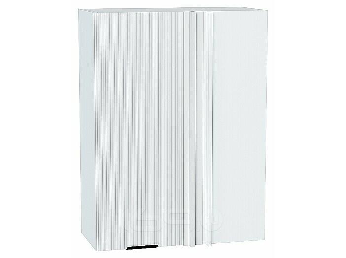 Шкаф верхний прямой угловой Евро Лайн Белый/Белый 920*700*345