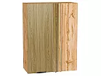 Шкаф верхний прямой угловой Евро Лайн Дуб песочный/Дуб Вотан 920*700*345