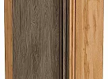 Шкаф верхний прямой угловой Флэт Brown Casella Oak 2S/Дуб Вотан 920*700*345