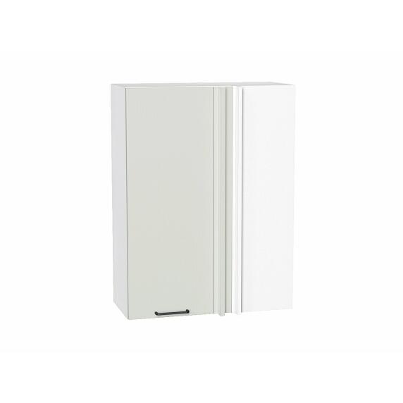 Шкаф верхний прямой угловой Флэт Cashmere In 2S/Белый 920*690*345