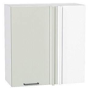 Шкаф верхний прямой угловой Флэт Cashmere In 2S/Белый 716*690*345