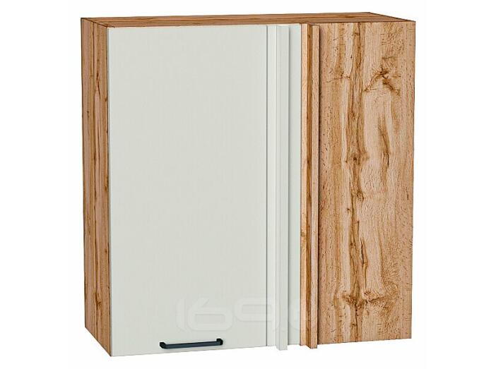 Шкаф верхний прямой угловой Флэт Cashmere In 2S/Дуб Вотан 716*700*345