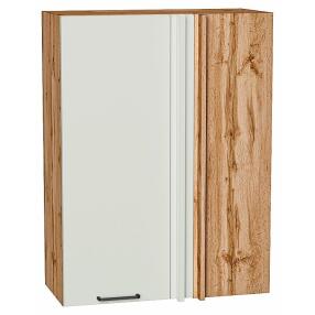 Шкаф верхний прямой угловой Флэт Cashmere In 2S/Дуб Вотан 920*700*345