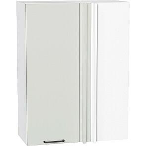 Шкаф верхний прямой угловой Флэт Cashmere In 2S/Белый 920*700*345